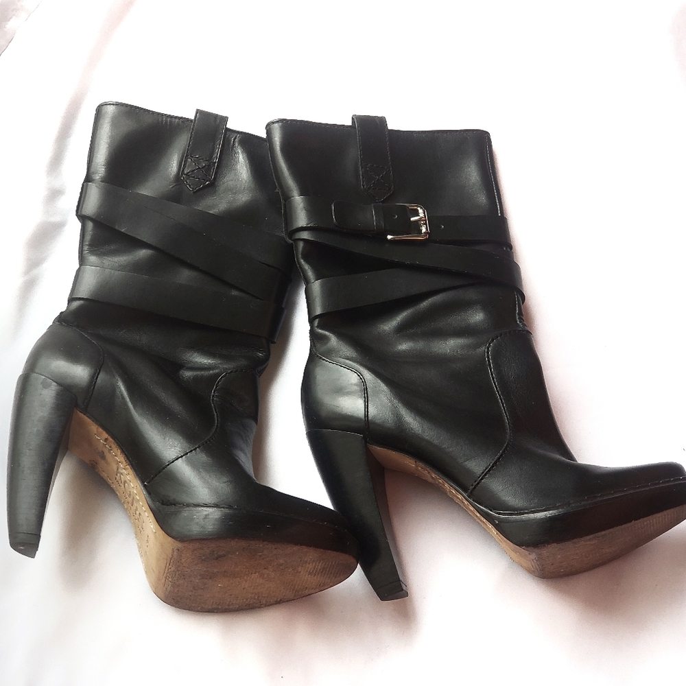 Michael Kors leather boots